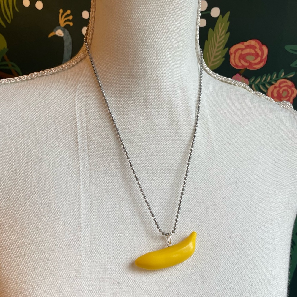 Kitschy Banana Necklace